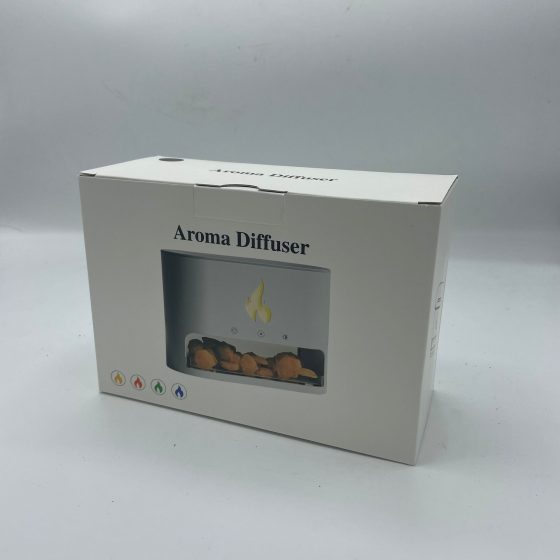 Blaze Aromadiffuser – Himalayan Salt Chamber – Usb-C – Flame Effect (Salt Included) - Billede 8