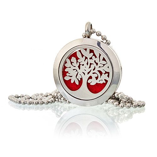 Aromaterapi Smykke Halskæde – Tree of Life 25mm - Billede 4