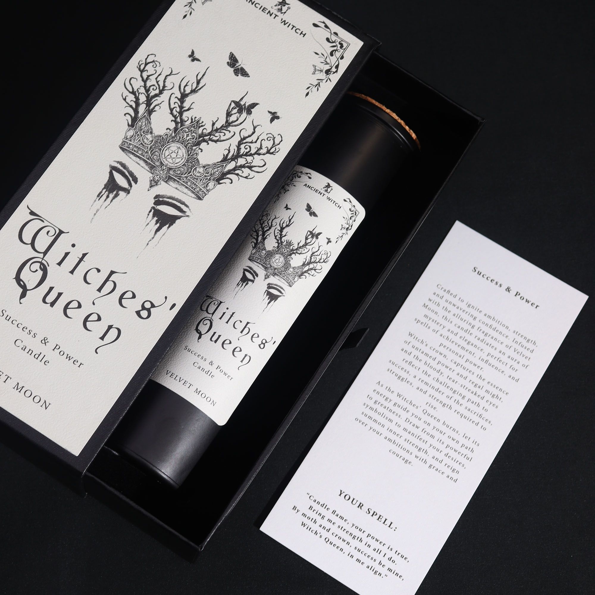 Ancient Witch Renselses-Stearinlys – Witches' Queen - Billede 2