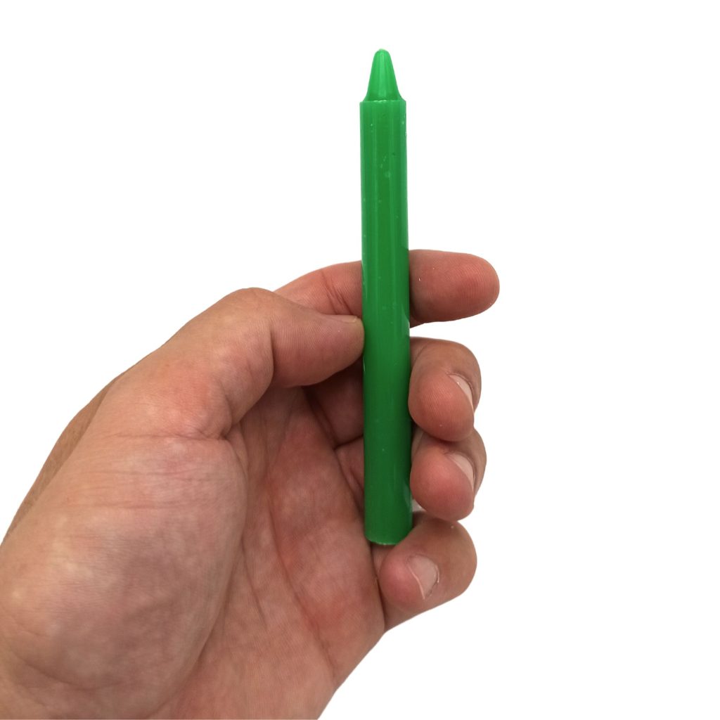 Manifest Magic Stearinlys (Pakke Med 12) – Green – Heart Chakra