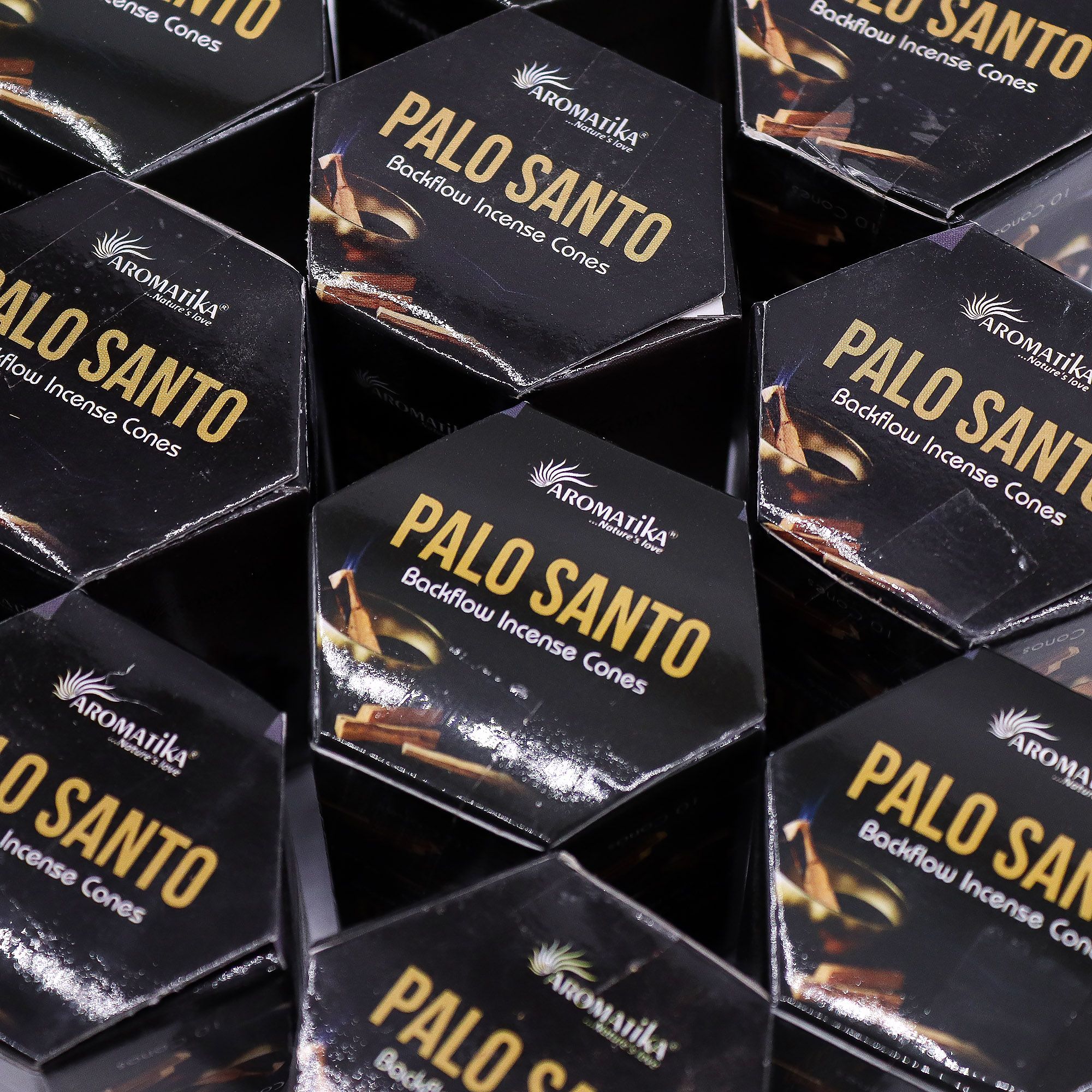 Masala Backflow Røgelse Pakke Med 10 – Palo Santo - Billede 4