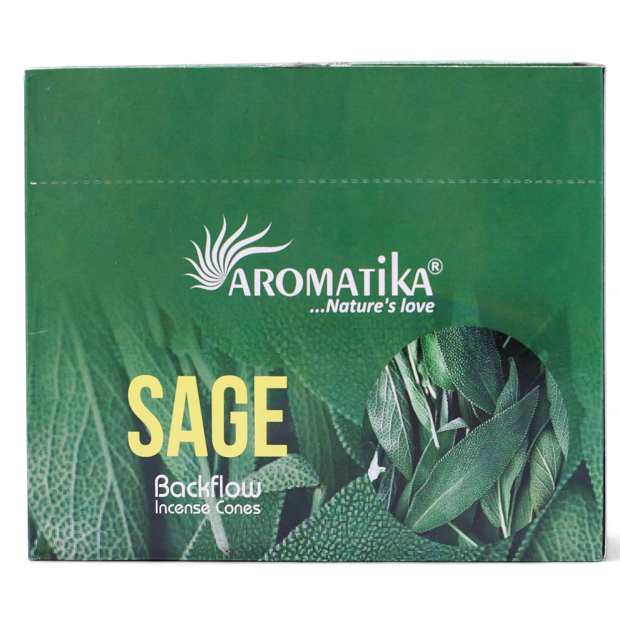 Masala Backflow Røgelse Pakke Med 10 – Sage - Billede 4