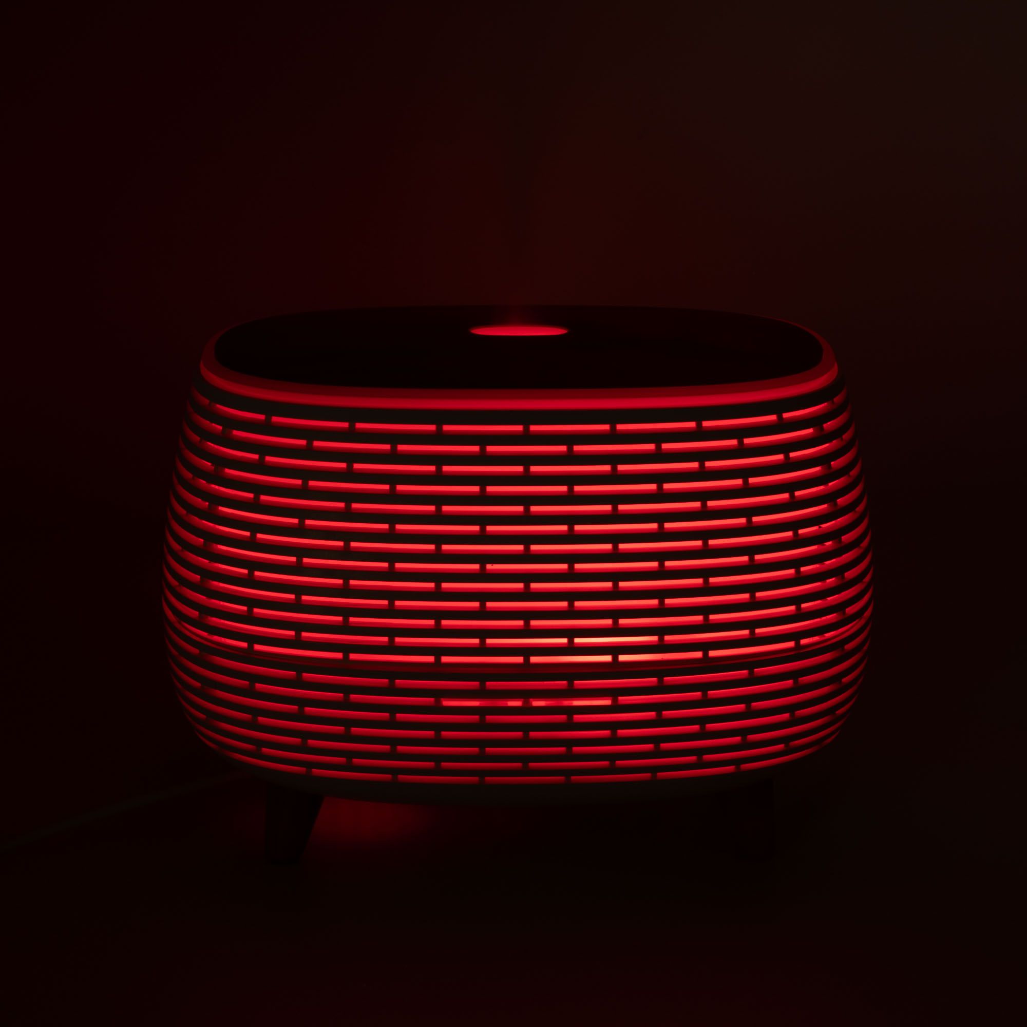 Futuristic Ribbed Aromadiffuser Med Farveskiftende Light - Billede 10