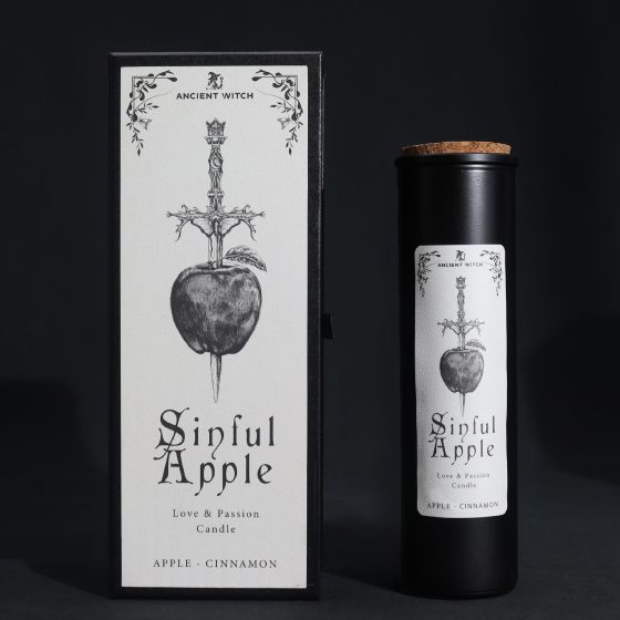 Ancient Witch Renselses-Stearinlys – Sinful Apple - Billede 1