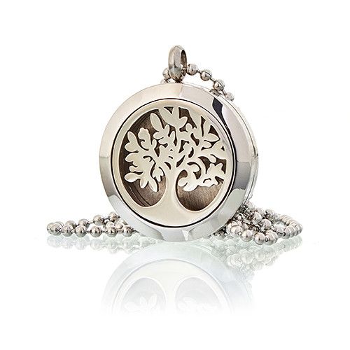 Aromaterapi Smykke Halskæde – Tree of Life 25mm - Billede 2