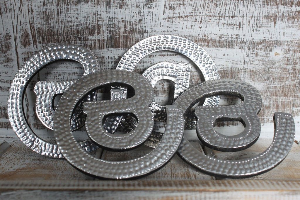 Sm Arty Aluminum Letters – @