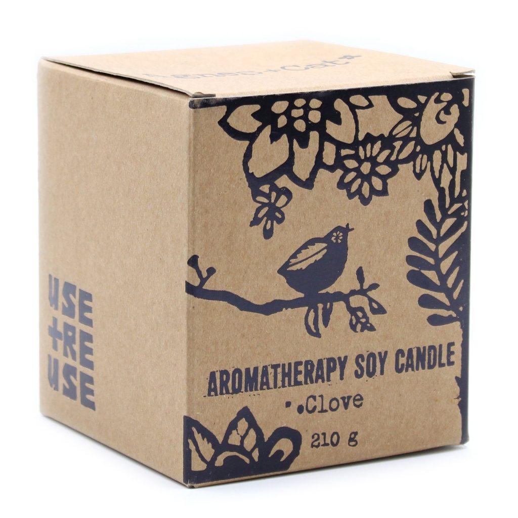 Agnes + Cat Urtehave-Stearinlys – Clove