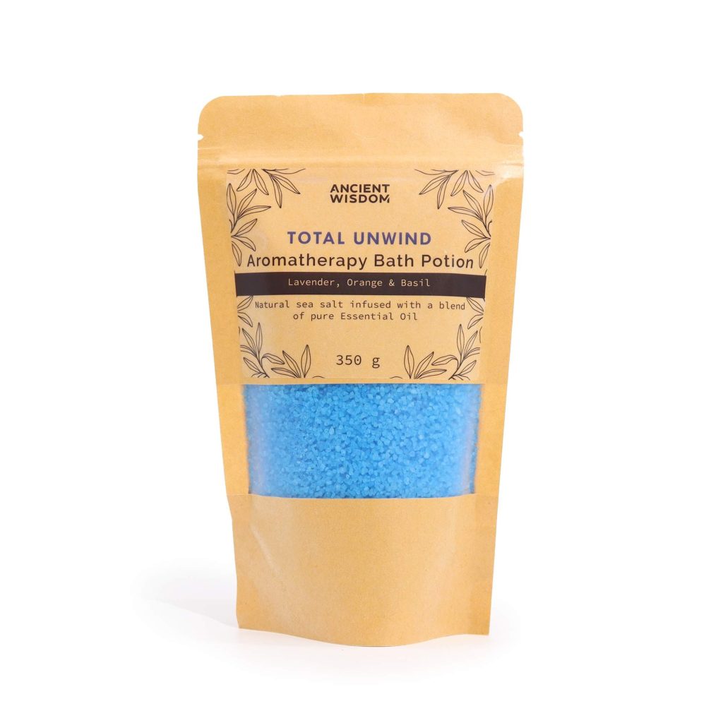 Aromaterapi Badeeliksir I Kraftpose 350 G – Total Unwind