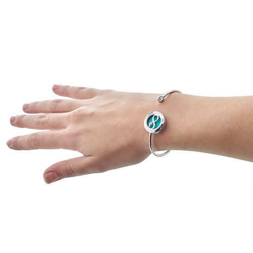 Aromaterapi Smykker Crystal Armbånd – Dragonfly – 20mm - Billede 5