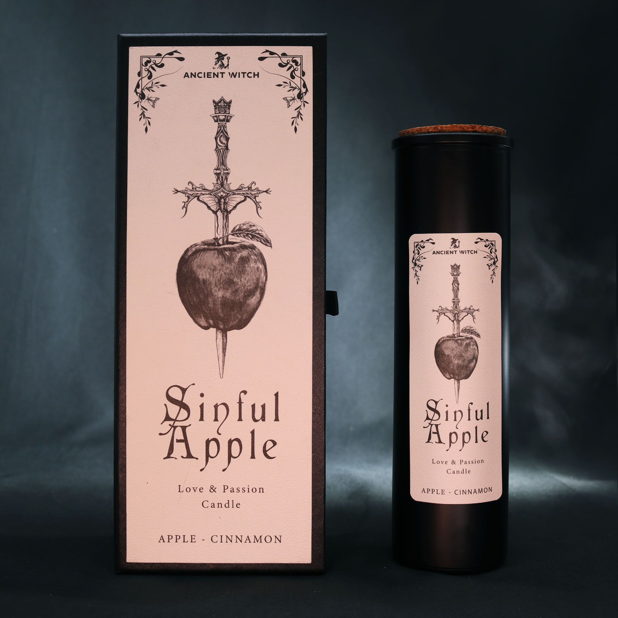Ancient Witch Renselses-Stearinlys – Sinful Apple - Billede 3
