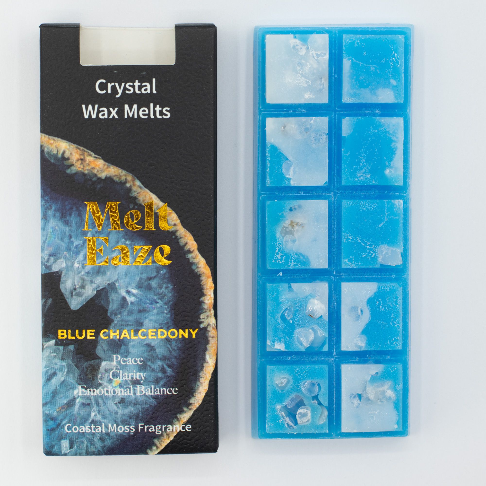 Melteaze Voksduft 50G – Aquamarine Wave – Coastal Moss - Billede 4