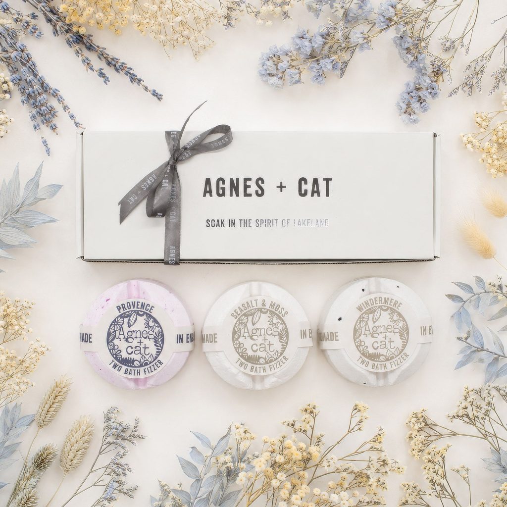 Agnes + Cat Signature Fragrance Badebombe Gavesæt