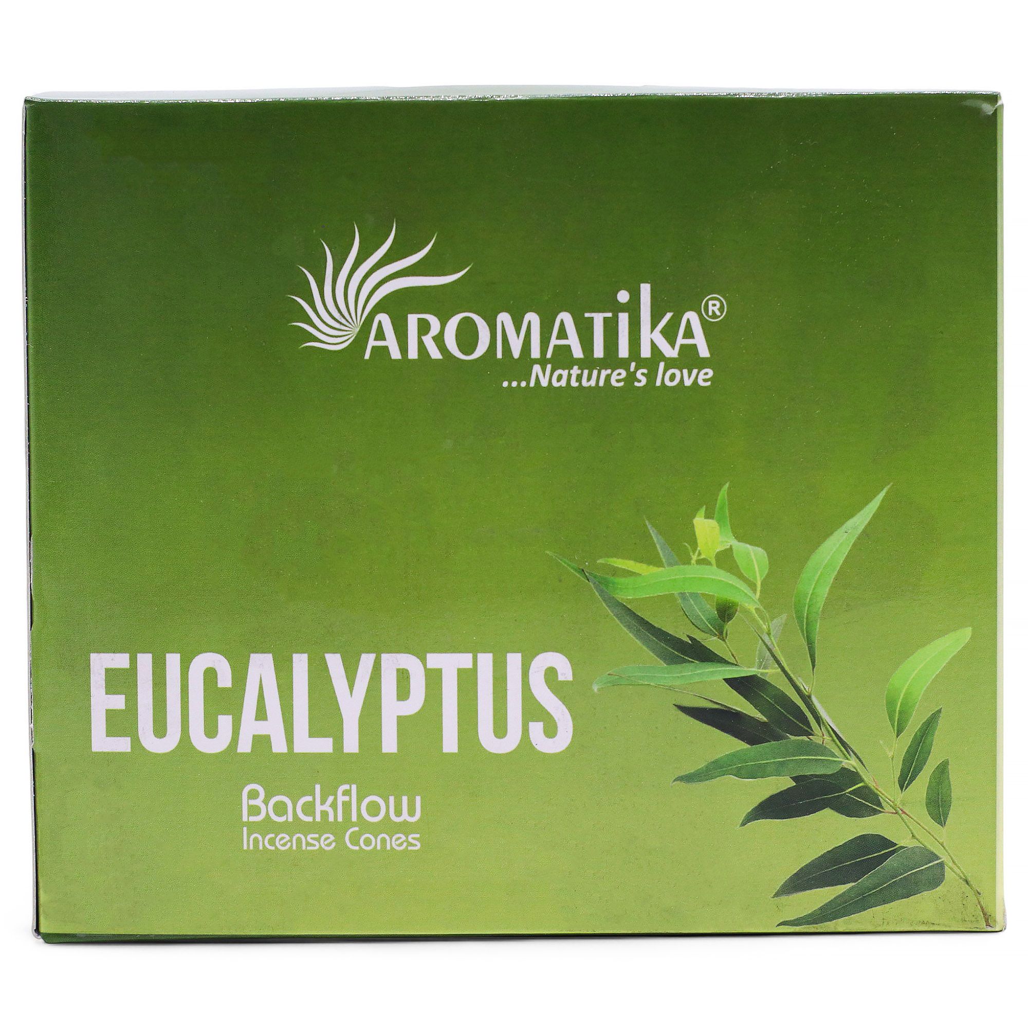 Masala Backflow Røgelse Pakke Med 10 – Eucalyptus - Billede 3