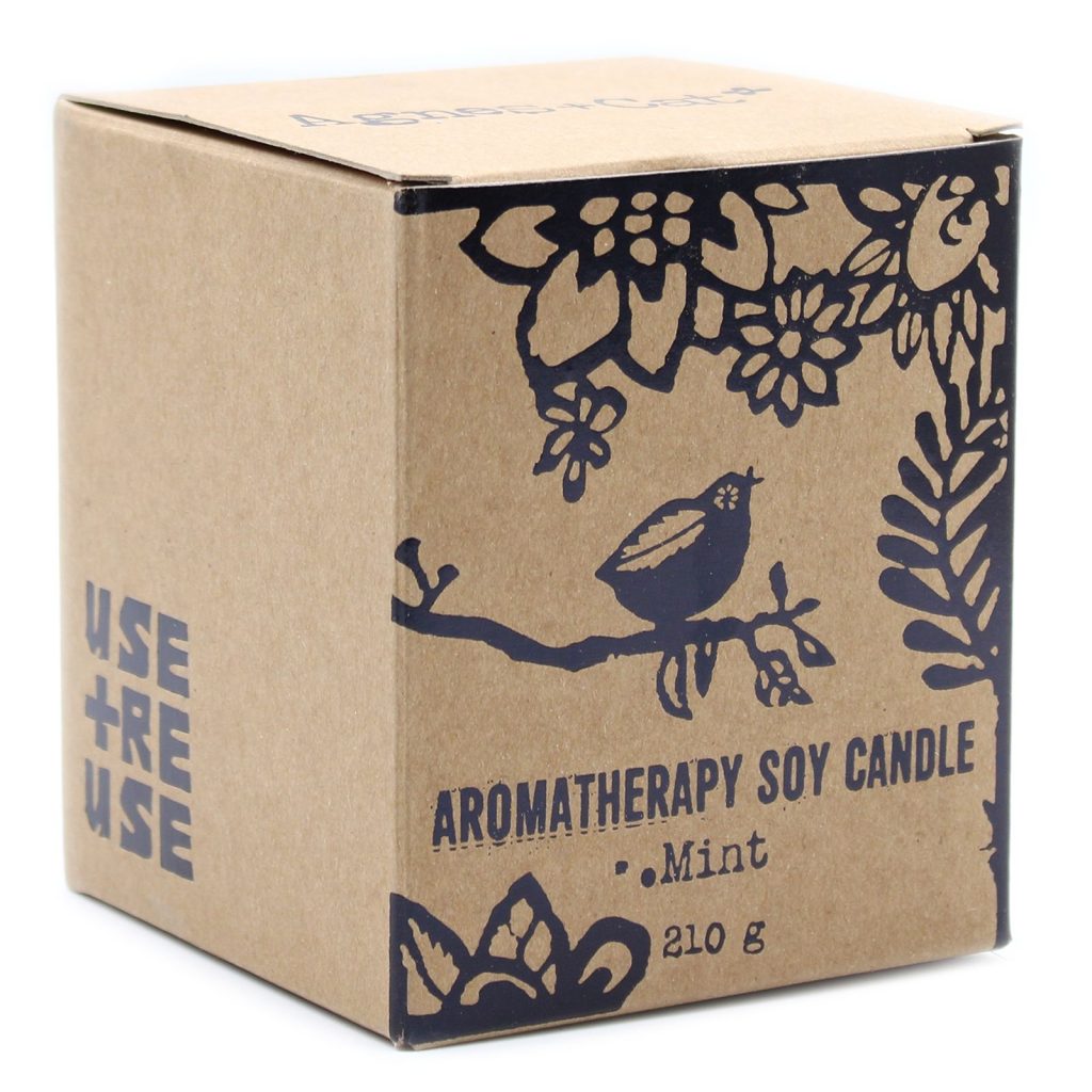 Agnes + Cat Urtehave-Stearinlys – Mint