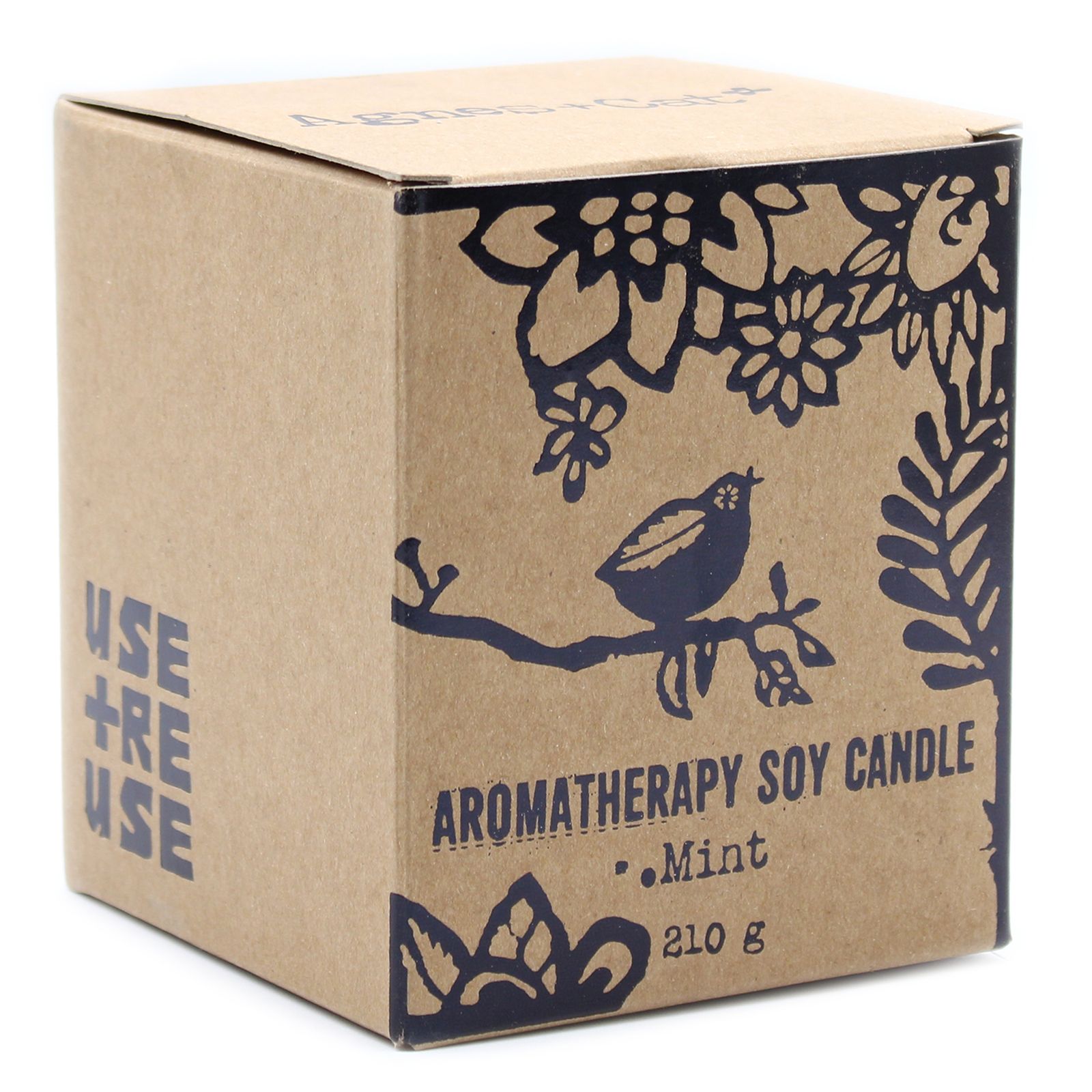 Agnes + Cat Urtehave-Stearinlys – Mint - Billede 2