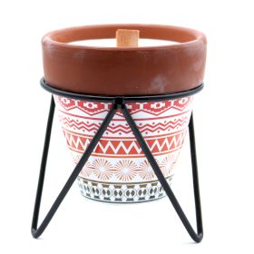 Agnes + Cat Urtehave-Stearinlys – Mint - Billede 4