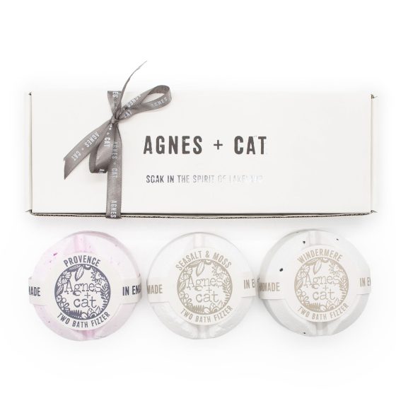 Agnes + Cat Signature Fragrance Badebombe Gavesæt - Billede 3