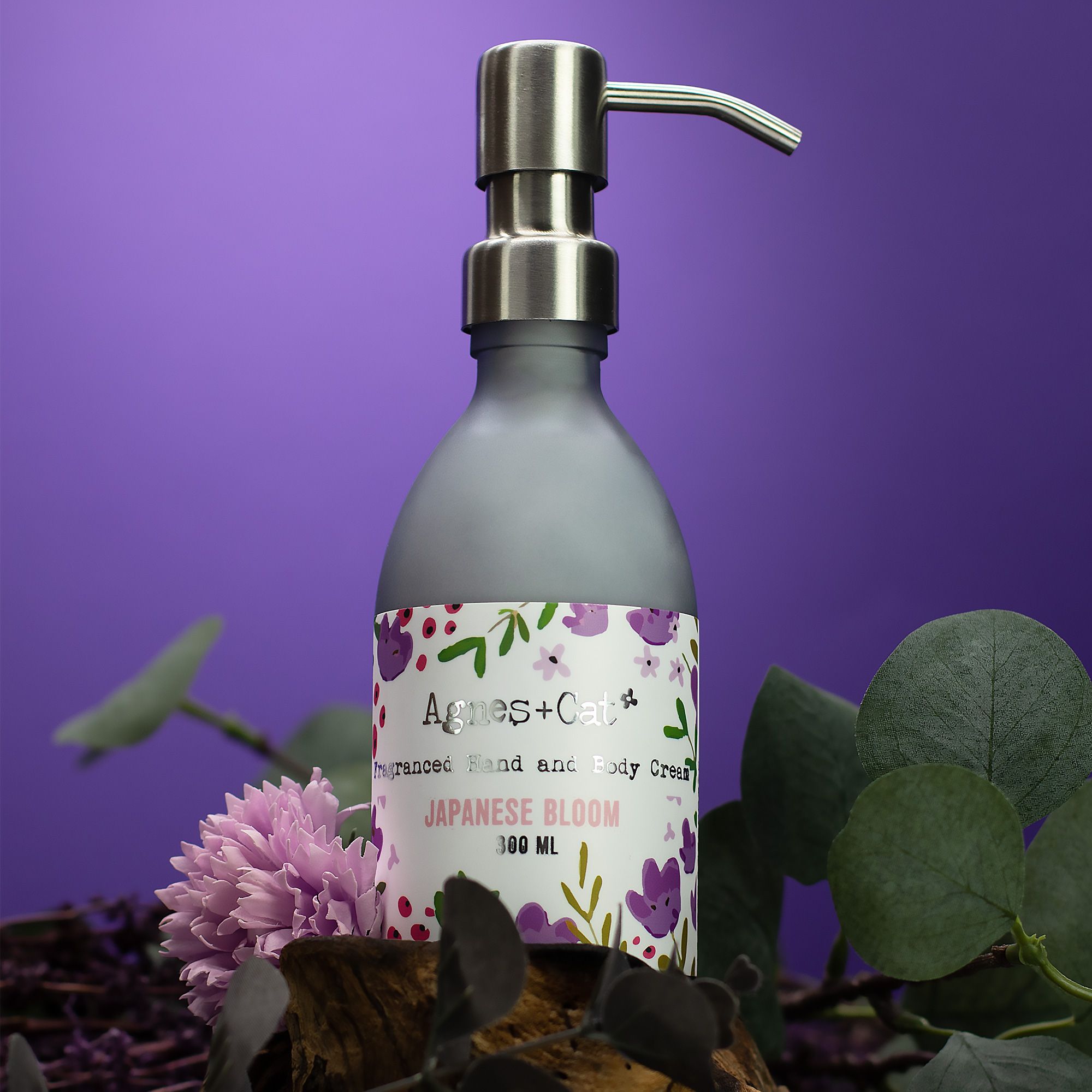 Hånd- Og Bodycreme – Japanese Bloom – 300Ml - Billede 1