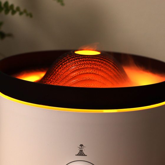 Stor Vulkan-Effekt Aromadiffuser – Two Colours - Billede 5