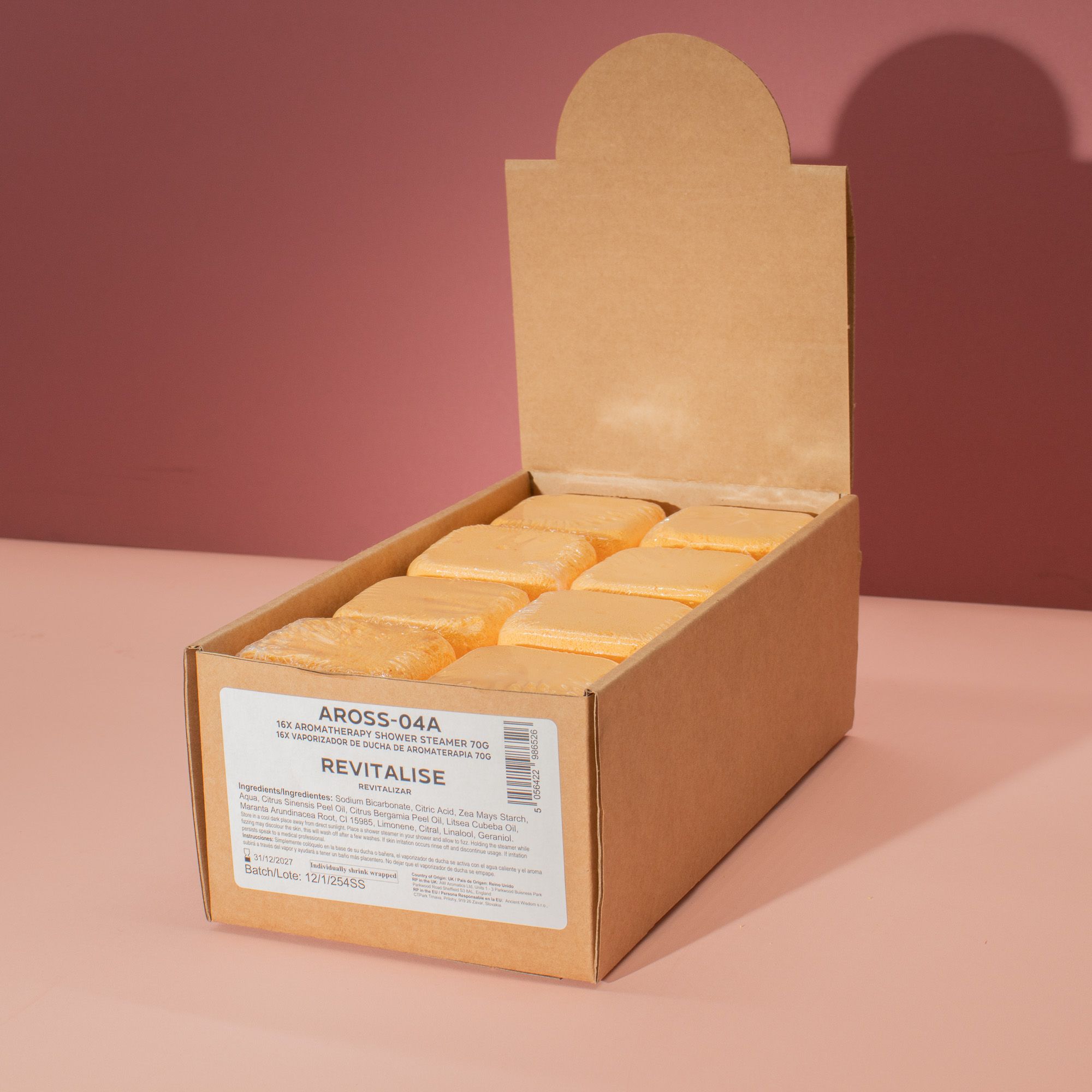 Aromaterapi Brusebombe 80g – Revitalise - Billede 4