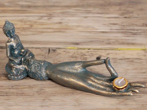 Antique Buddha – Hand Røgelse Burner - Billede 2