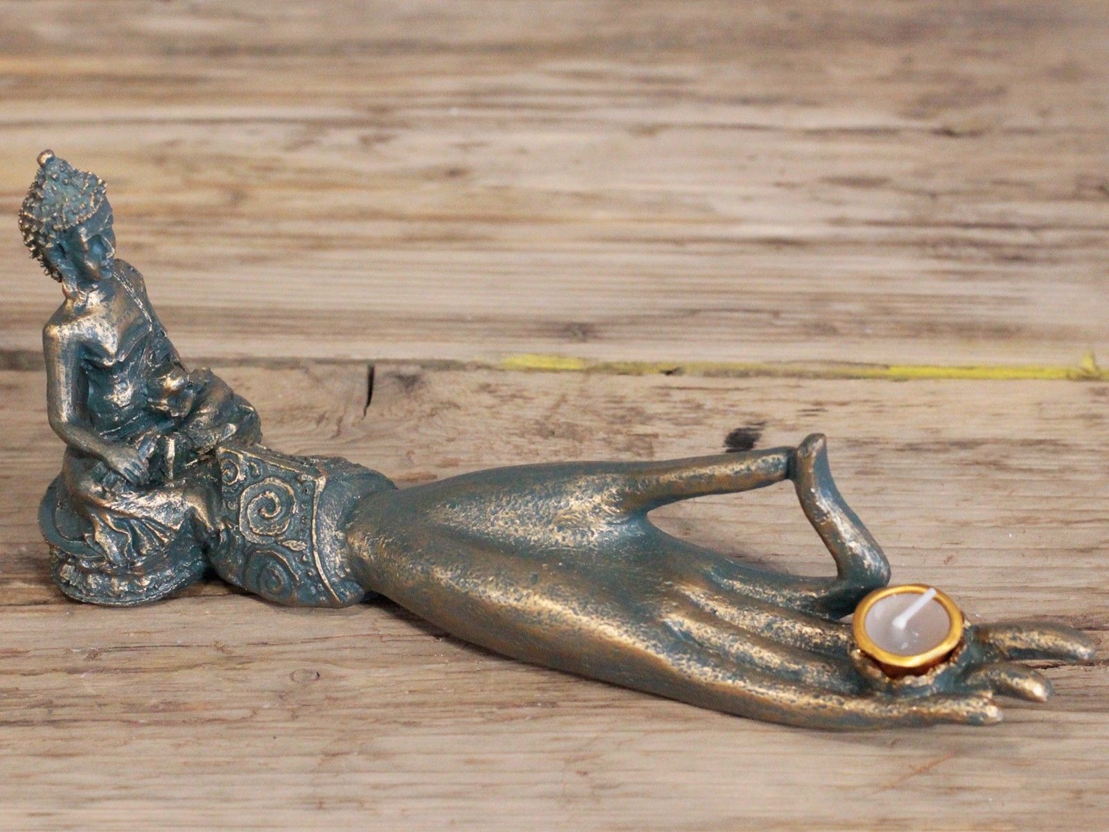 Antique Buddha – Hand Røgelse Burner - Billede 2