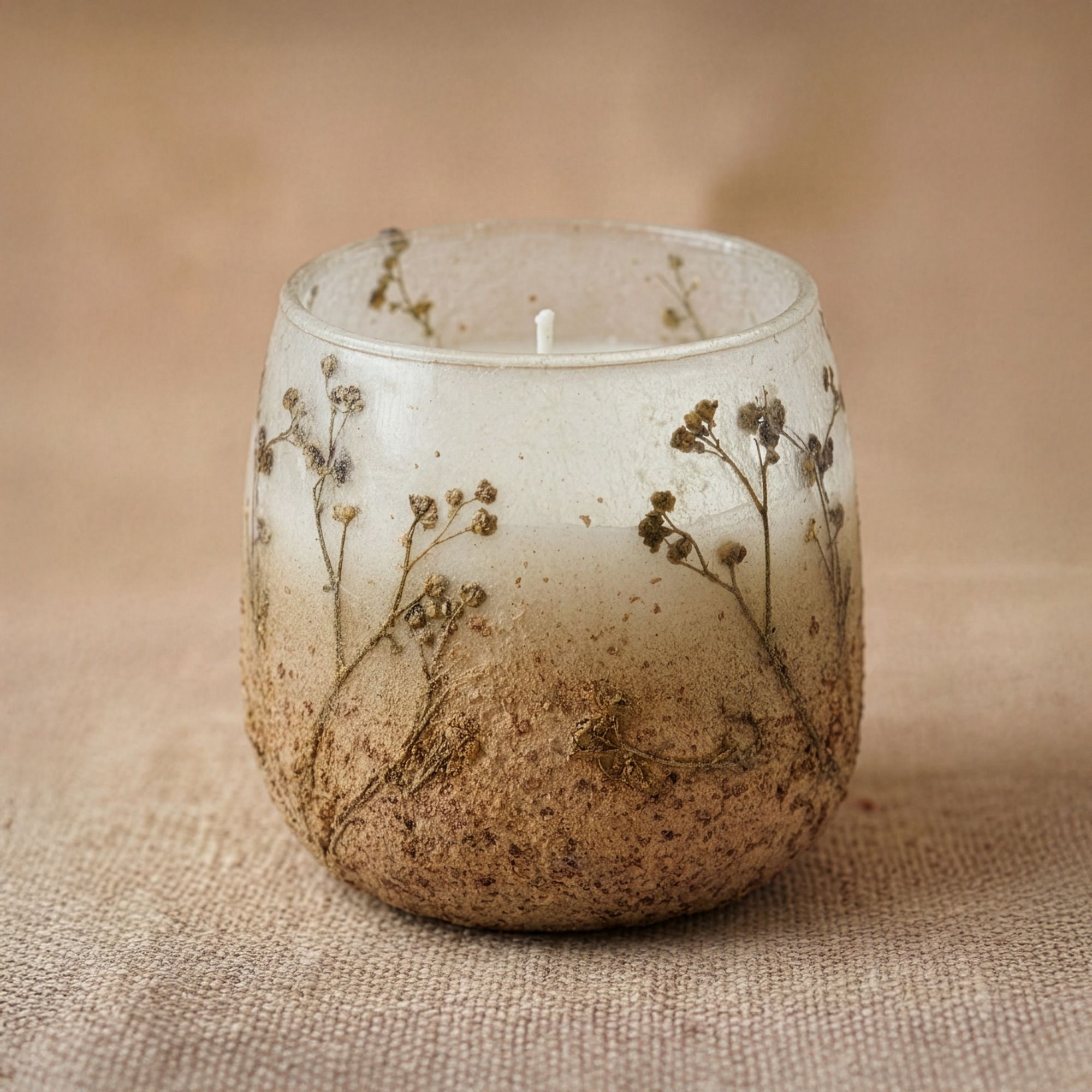 Mellem Glasburk-Stearinlys – Wildlight Woods - Billede 2