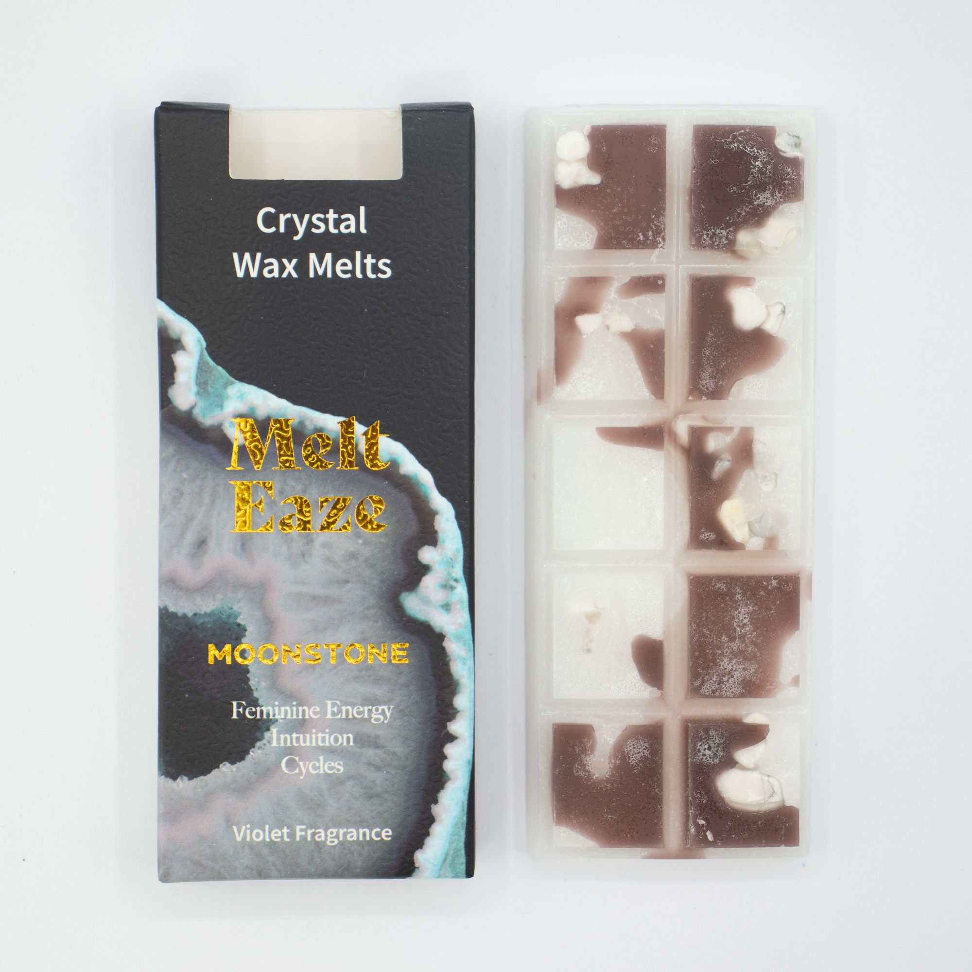 Melteaze Voksduft 50G – Moonstone Glow – Violet - Billede 2