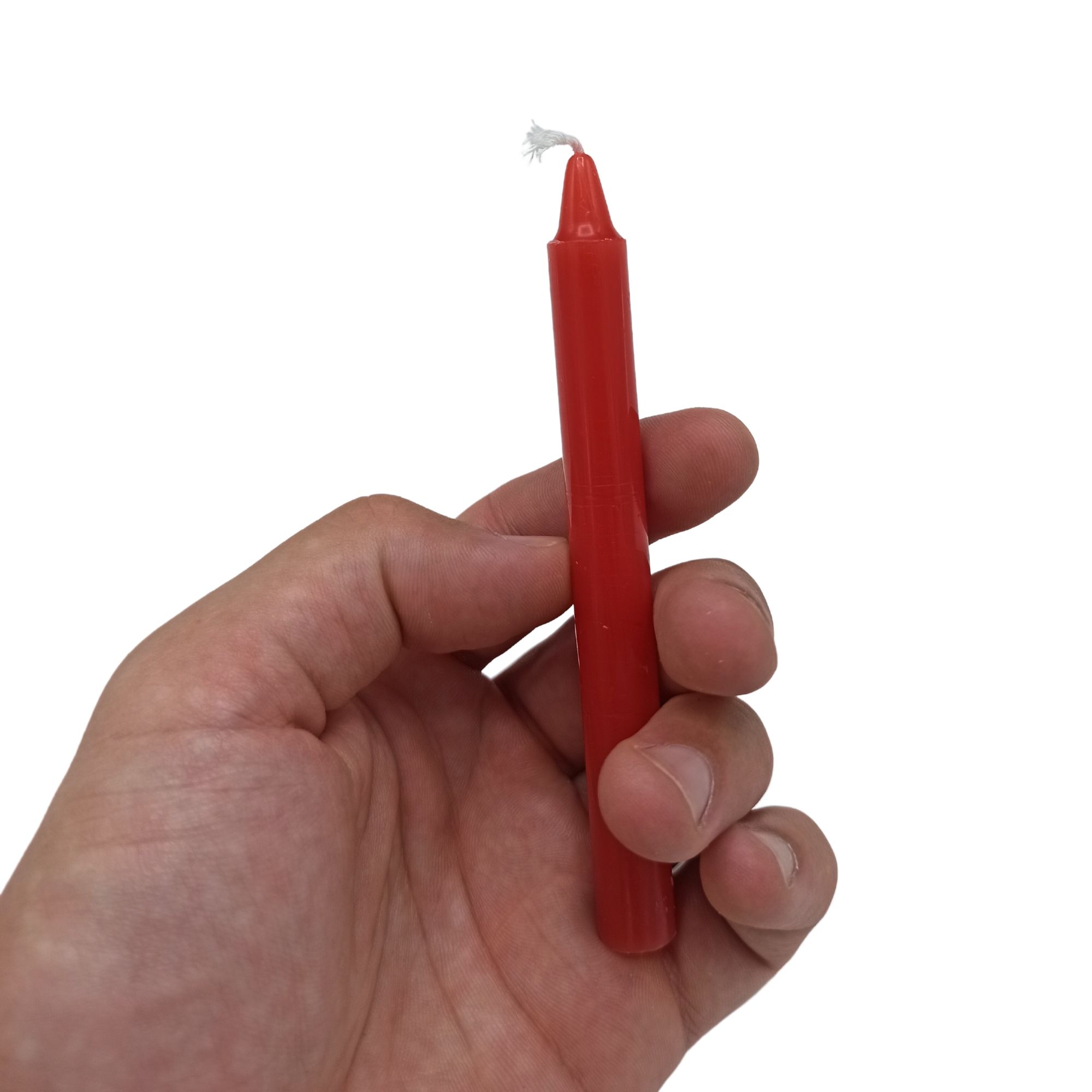 Manifest Magic Stearinlys (Pakke Med 12) – Red – Root Chakra - Billede 3