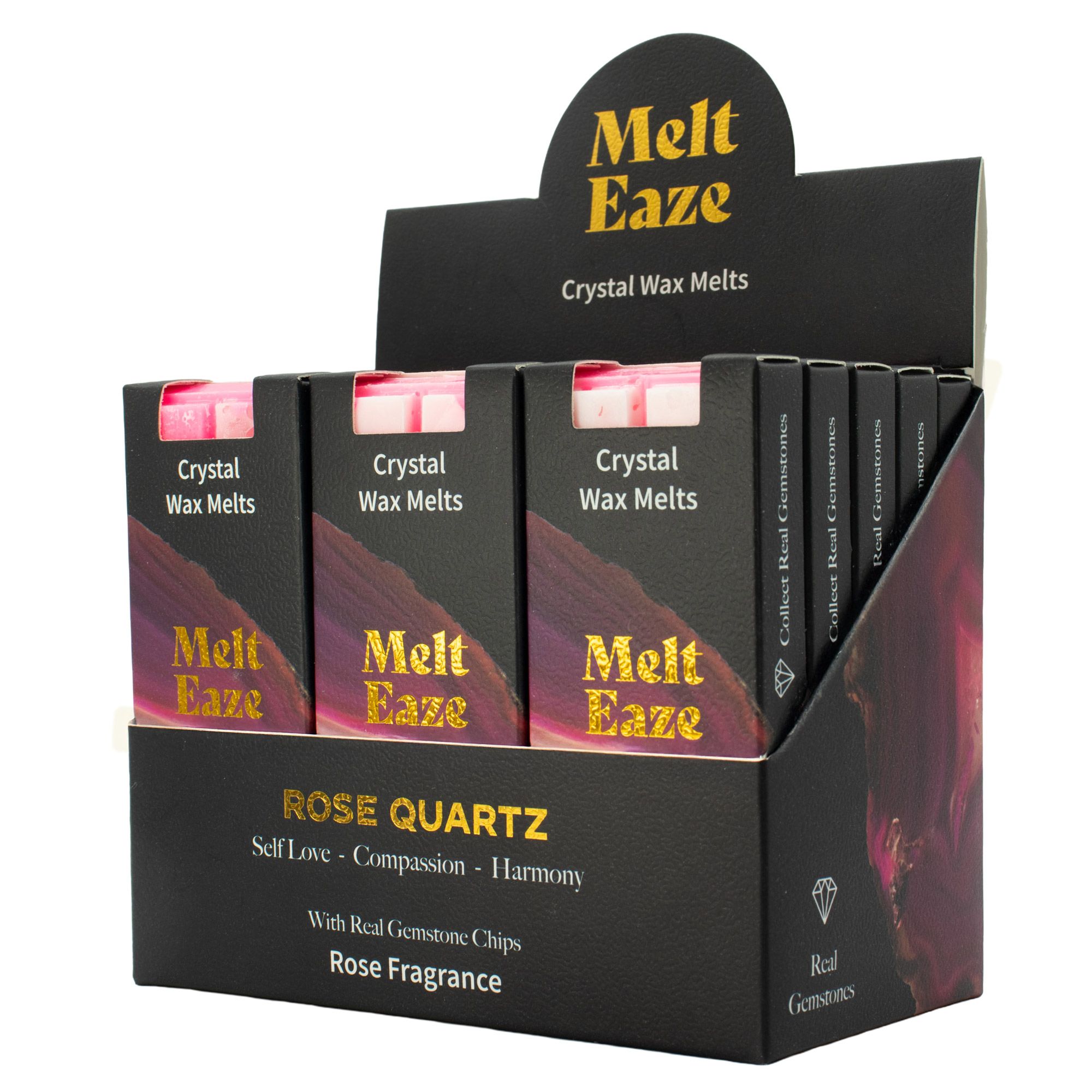 Melteaze Voksduft 50G – Rose Quartz Love – Rose - Billede 3