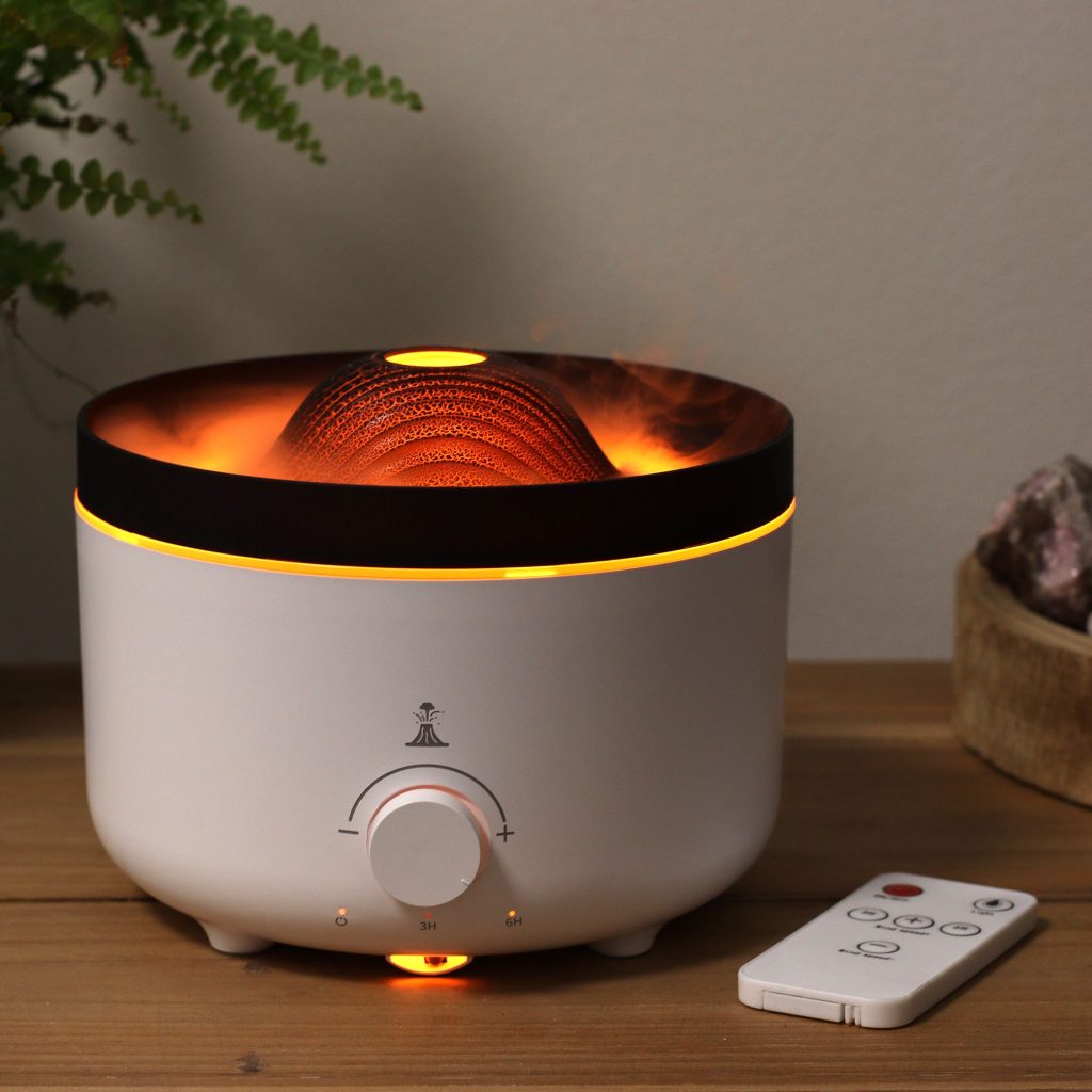 Stor Vulkan-Effekt Aromadiffuser – Two Colours