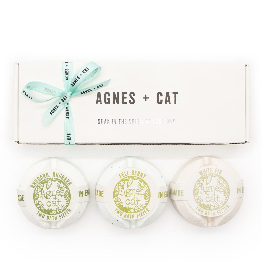Agnes + Cat Berry & Fig Badebombe Gavesæt