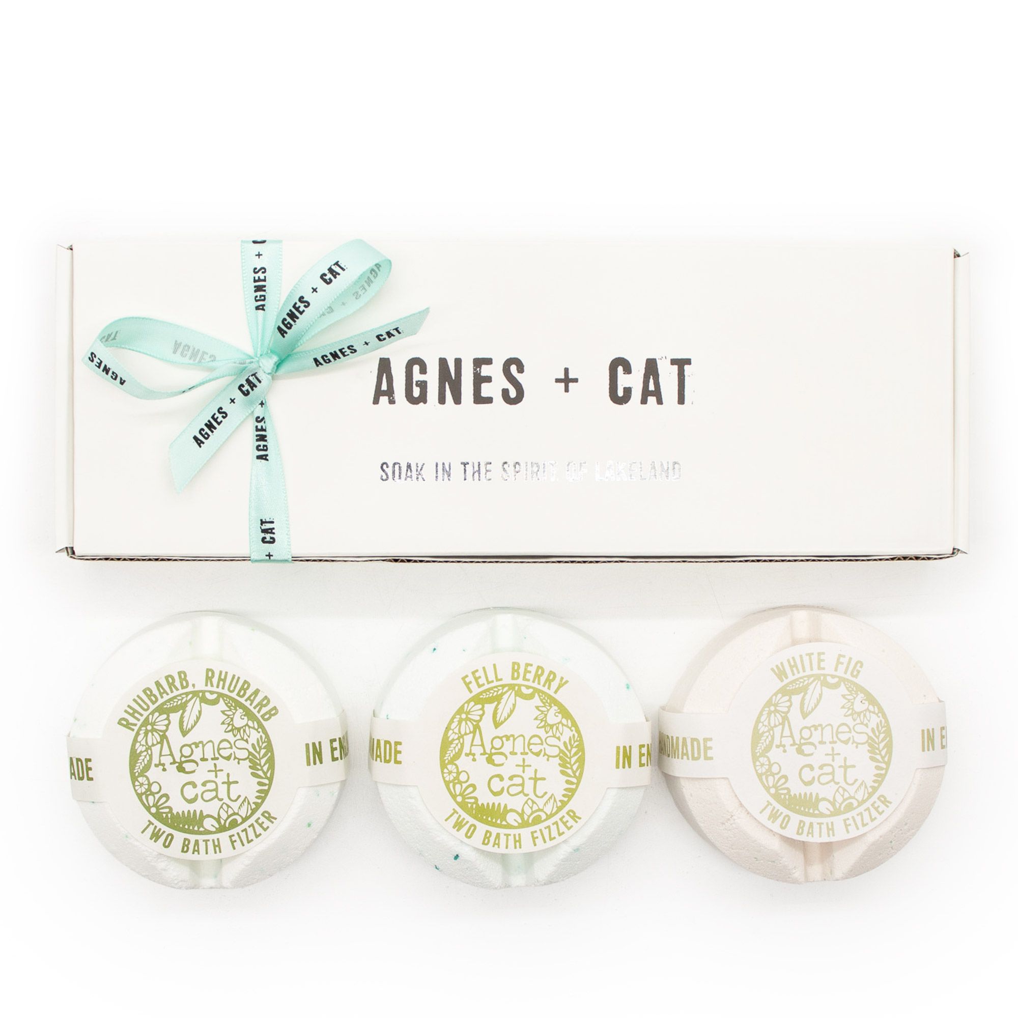Agnes + Cat Berry & Fig Badebombe Gavesæt - Billede 3