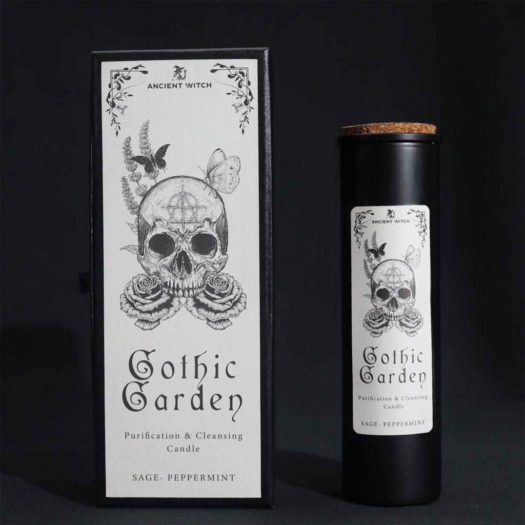 Ancient Witch Renselses-Stearinlys – Gothic Garden