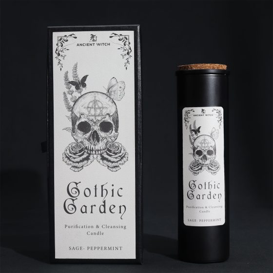 Ancient Witch Renselses-Stearinlys – Gothic Garden - Billede 4