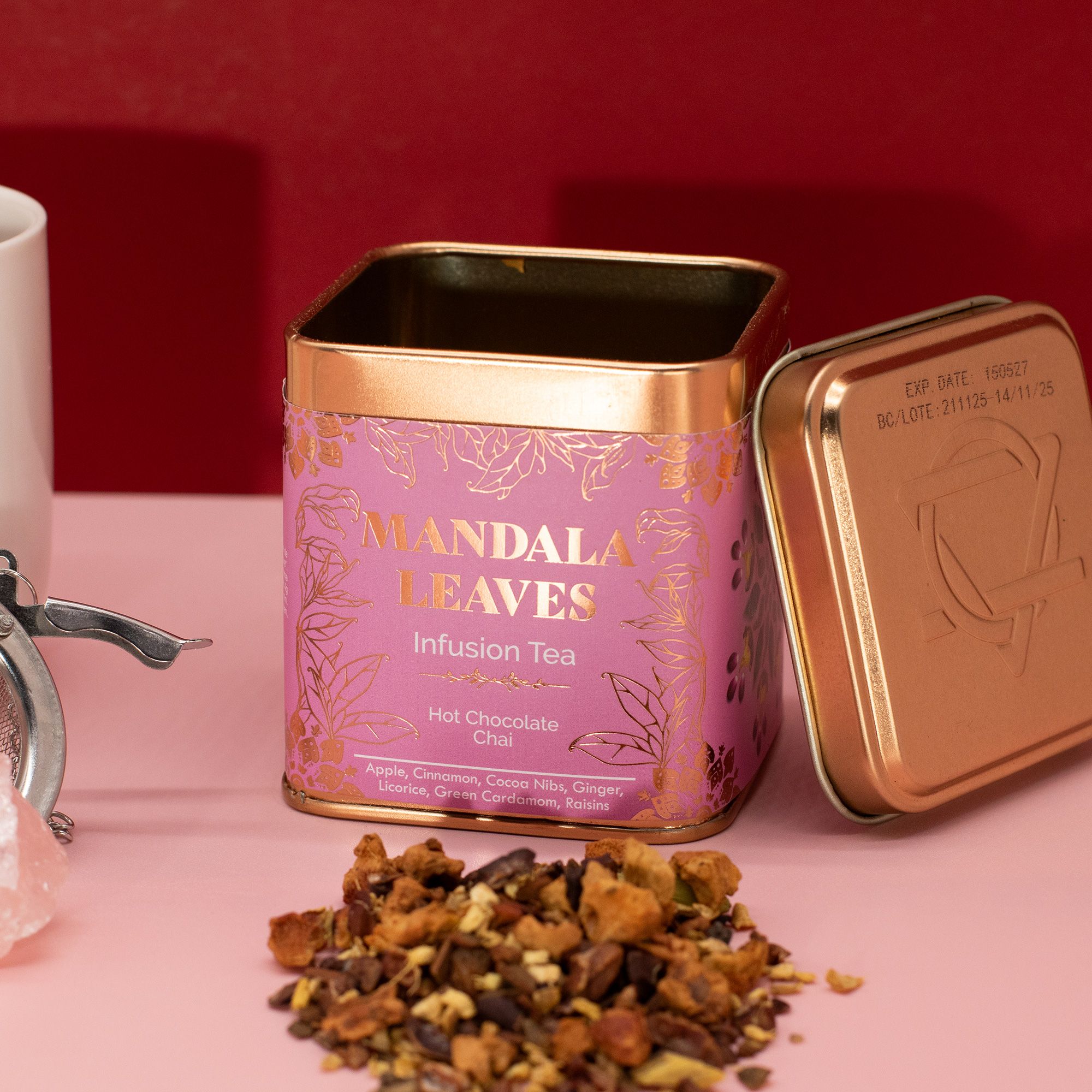 50G Økologisk Hot Chocolate Chai Infusion - Billede 3