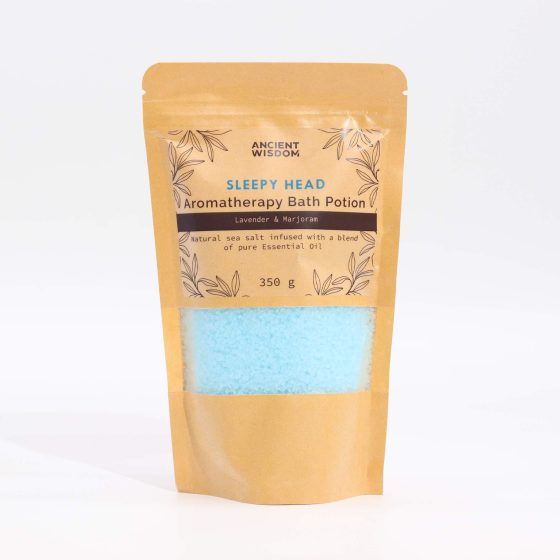 Aromaterapi Badeeliksir I Kraftpose 350G – Sleepy Head - Billede 1