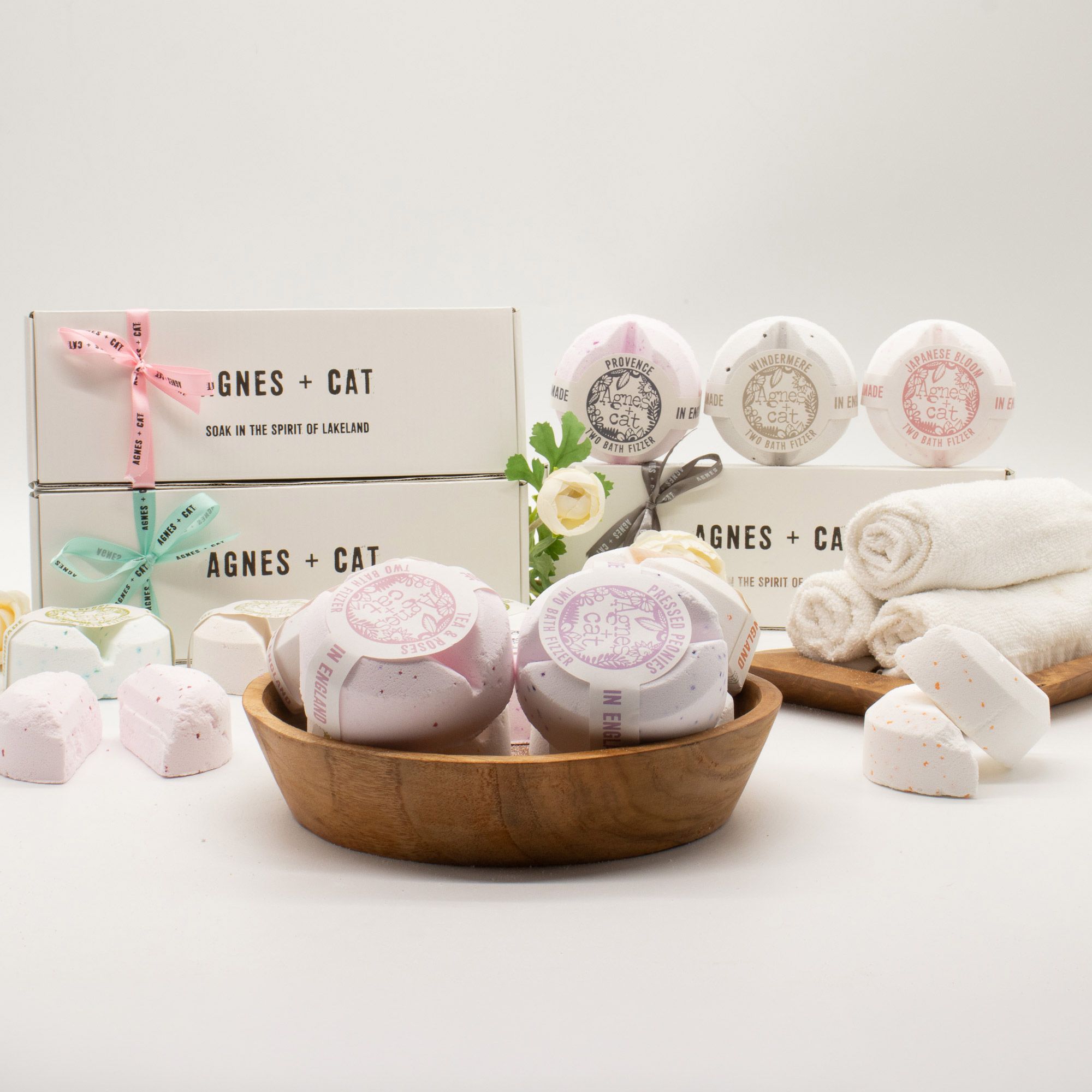 Agnes + Cat Signature Fragrance Badebombe Gavesæt - Billede 8