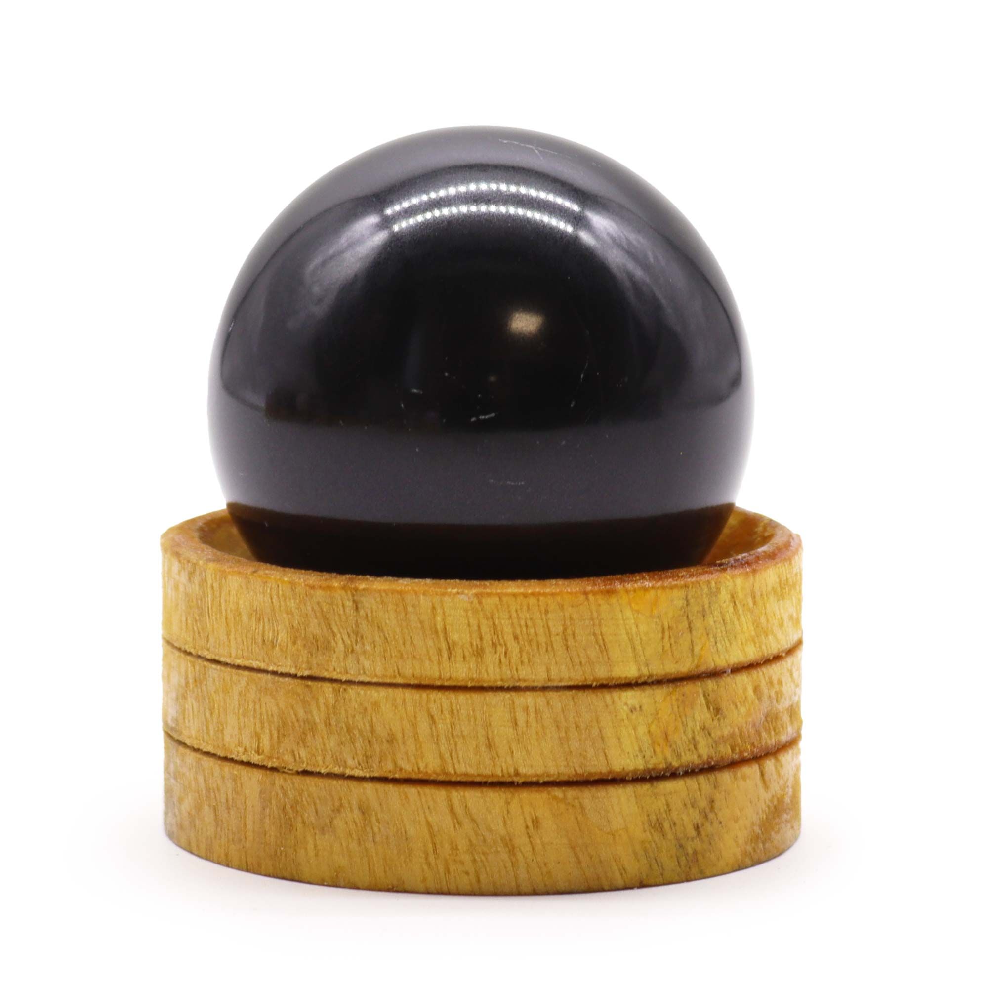 Ædelsten Kugle 50Mm – Tourmaline Med Stand - Billede 1