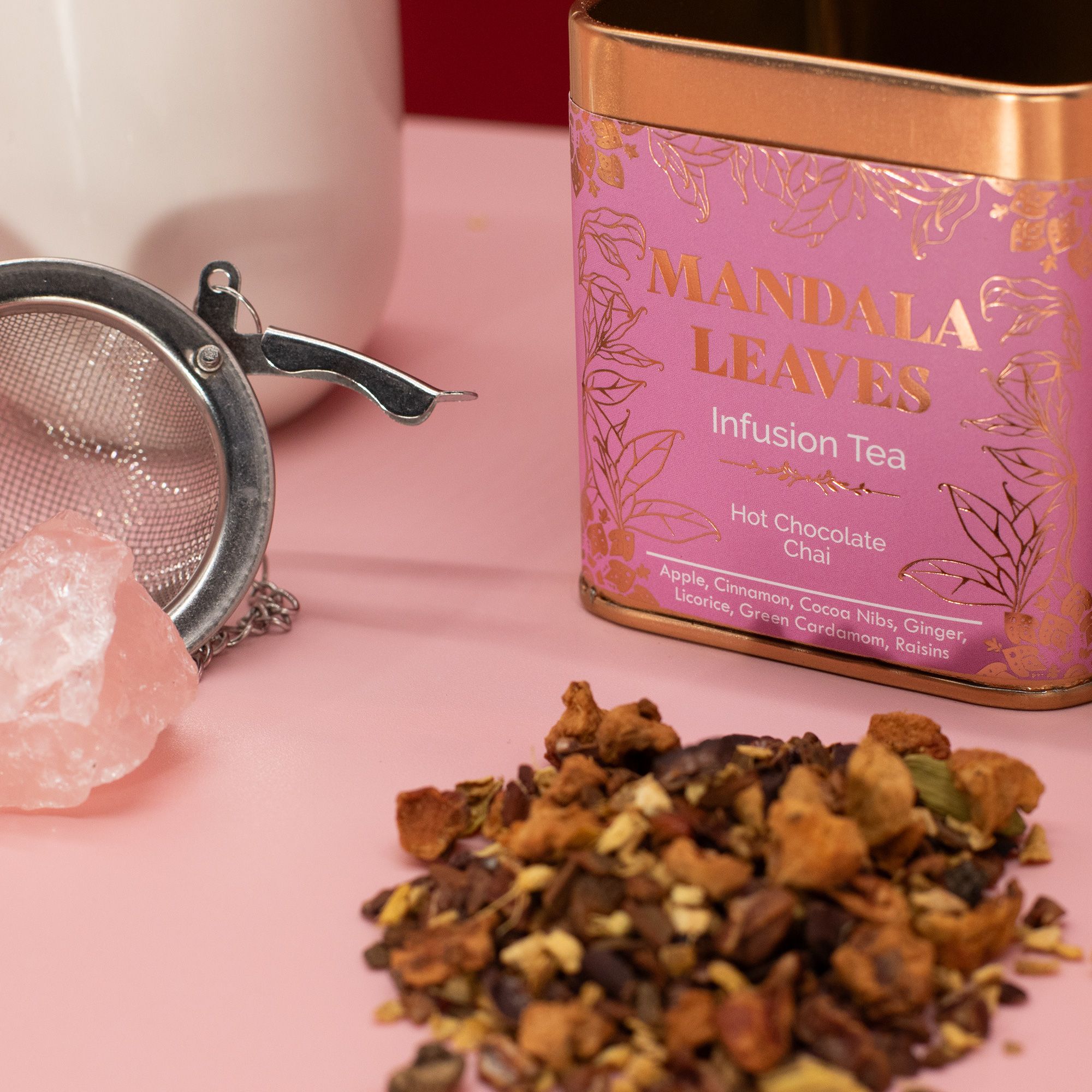 50G Økologisk Hot Chocolate Chai Infusion - Billede 4