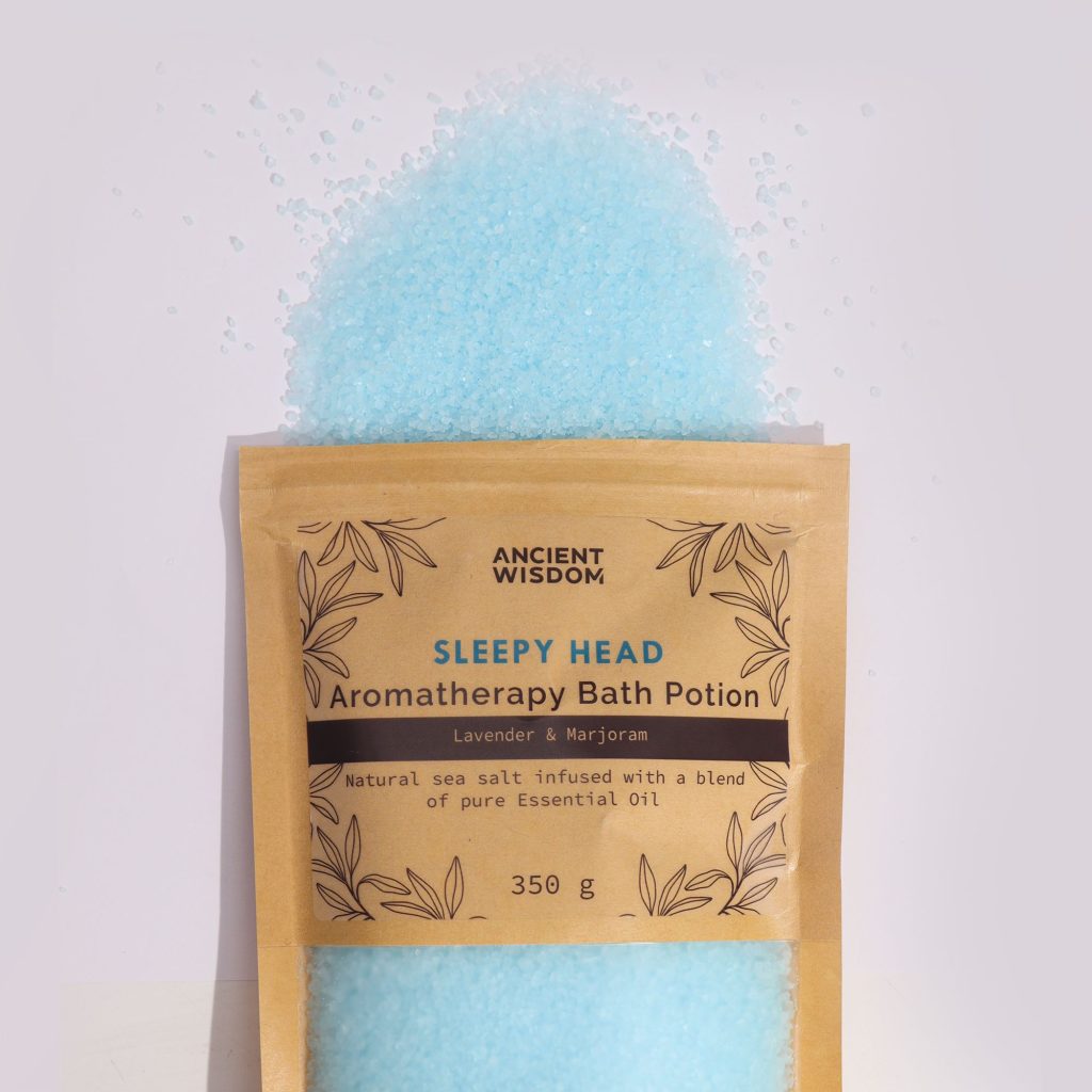 Aromaterapi Badeeliksir I Kraftpose 350G – Sleepy Head