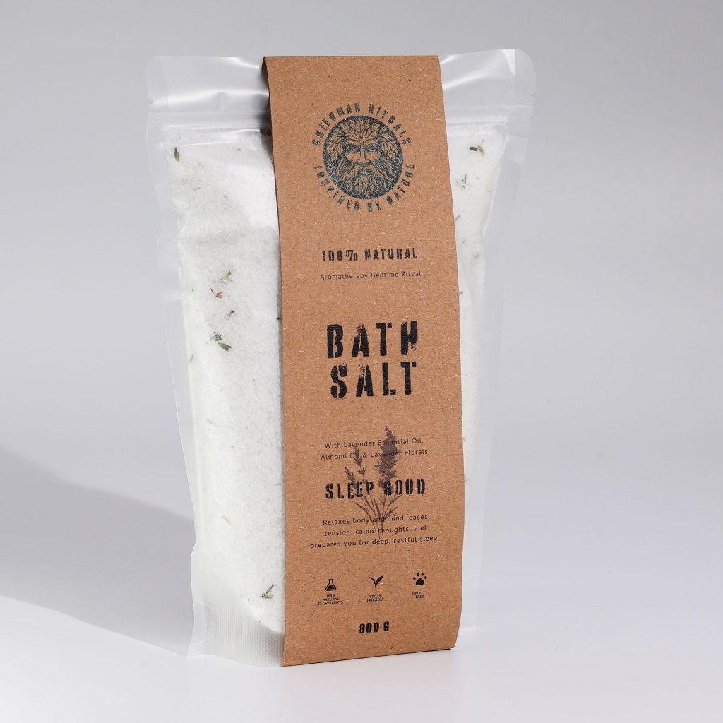 Greenman Rituals Lavender Aromaterapi Epsom Badesalt – Sleep Good