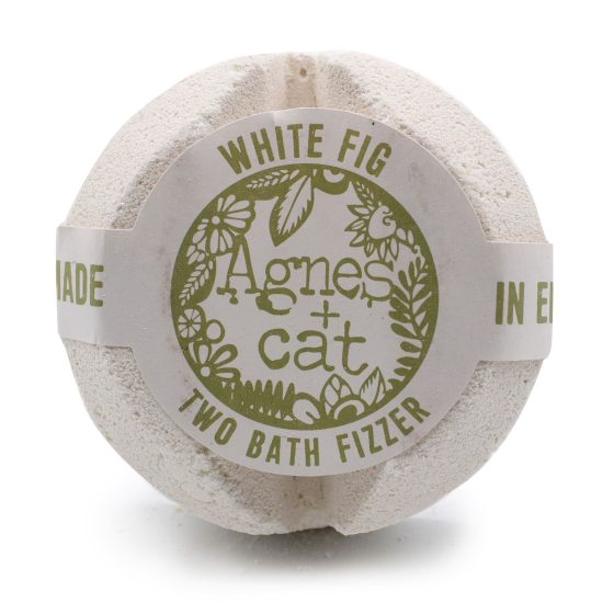 Agnes + Cat Badebombe – White Fig - Billede 1