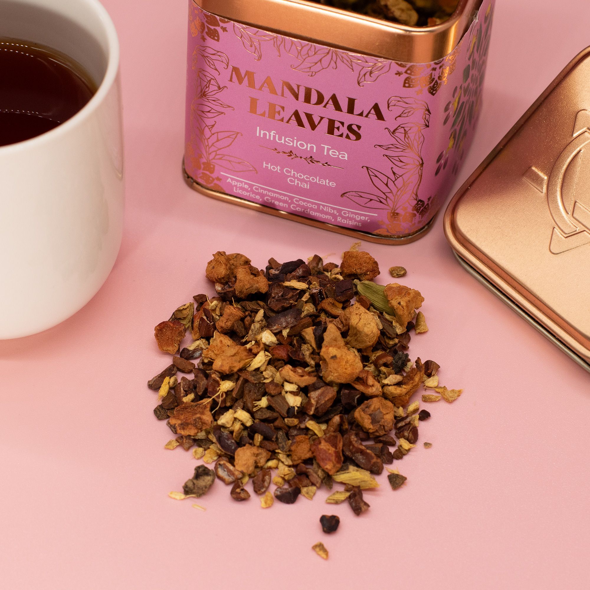50G Økologisk Hot Chocolate Chai Infusion - Billede 5