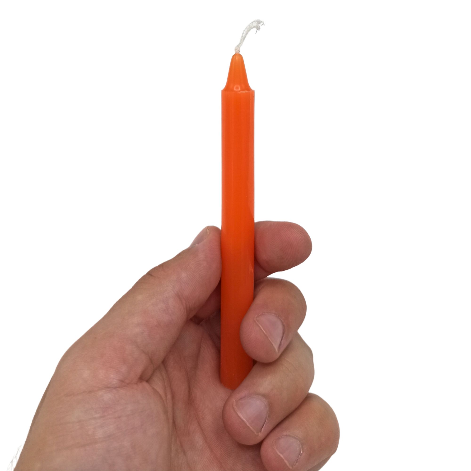 Manifest Magic Stearinlys (Pakke Med 12) – Orange – Sacred Chakra - Billede 3