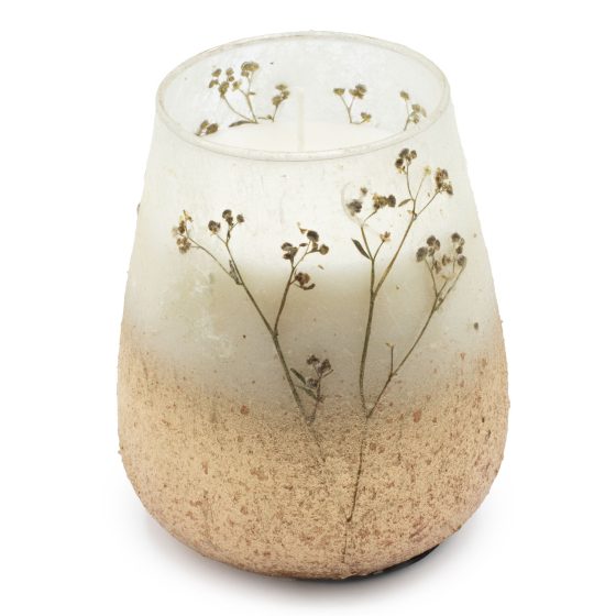 Høje Glasburk-Stearinlys – Wildlight Woods - Billede 2