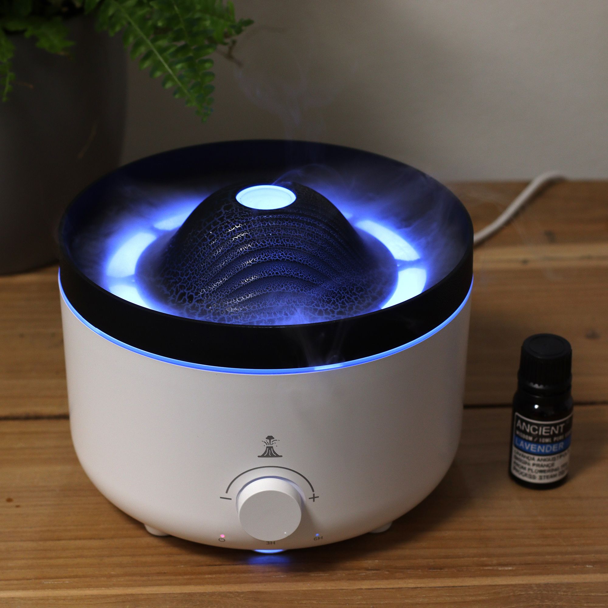 Stor Vulkan-Effekt Aromadiffuser – Two Colours - Billede 6