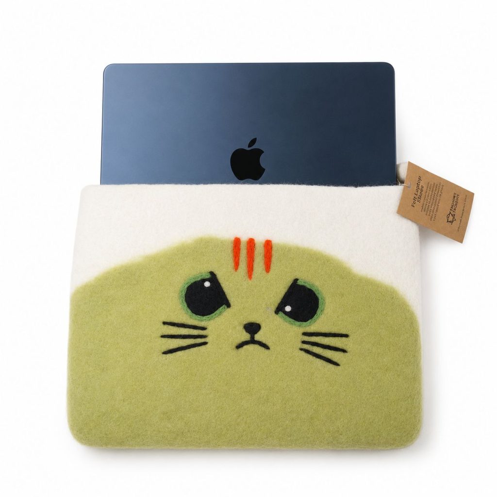 Felt Laptop Pouch (Up To 14") – Grumpy Cat