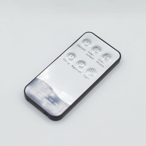 Futuristic Ribbed Aromadiffuser Med Farveskiftende Light - Billede 4