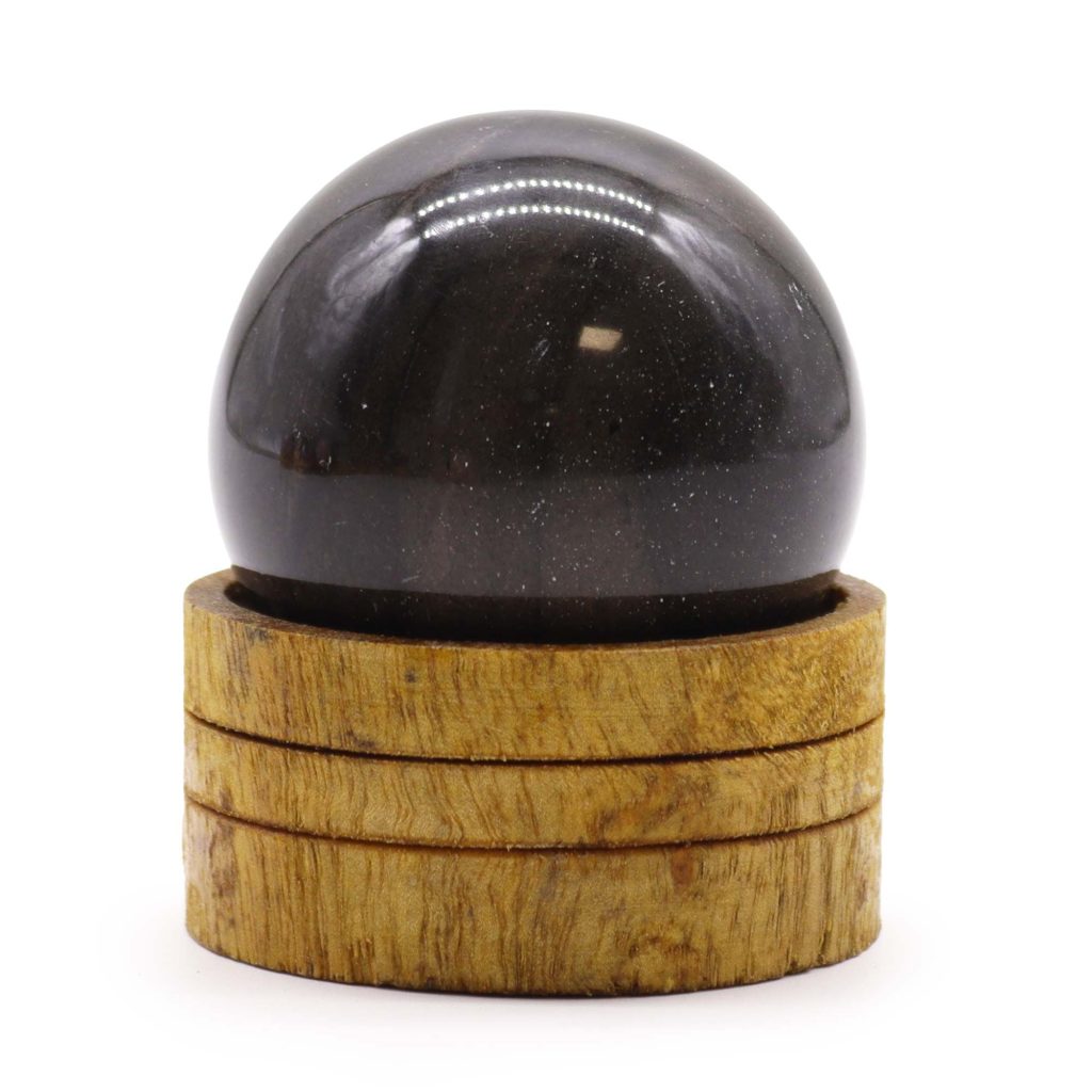 Ædelsten Kugle 50Mm – Ocean Agate Med Stand